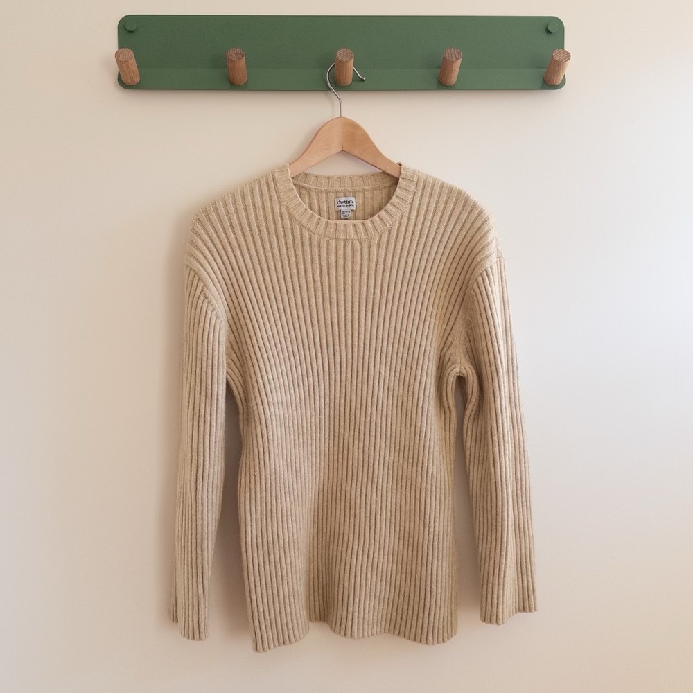 Rhythm Daisy Knit Ribbed Sweater